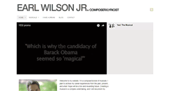 Desktop Screenshot of earlwilsonjr.com