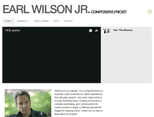 Tablet Screenshot of earlwilsonjr.com